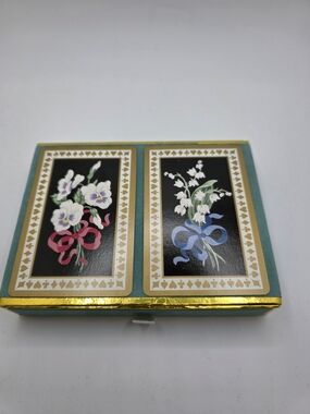 Tiffany & Co. Playing Card Set Floral Designs